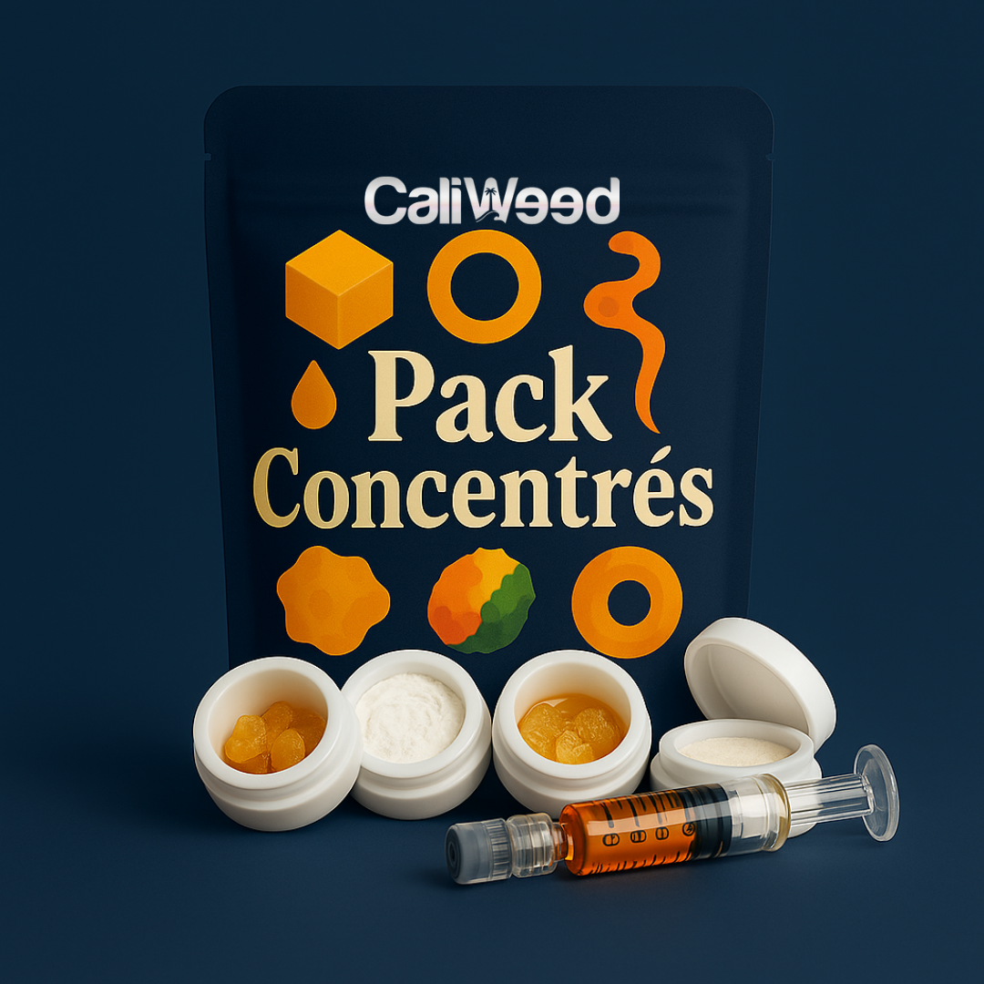 Pack découverte concentrés CBD
