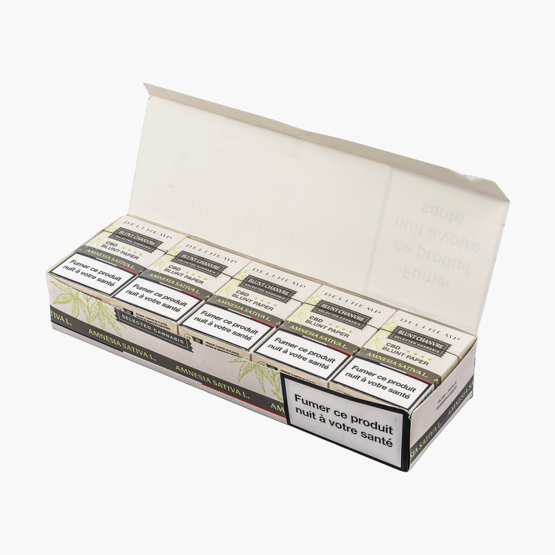 CBD-Zigaretten – Amnesia Sativa L. Blunt-Papier