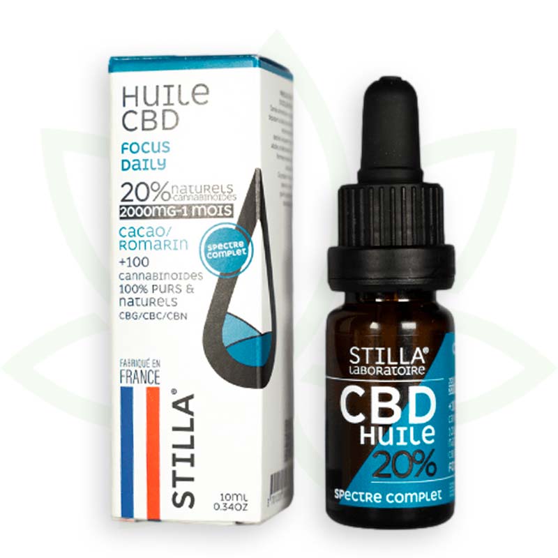 huile de cbd focus daily 20 pourcent 10ml full spectrum stilla france mafrenchweed 4