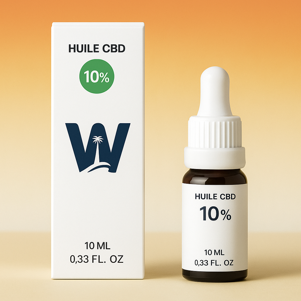 Huile 10% de CBD Full Spectrum