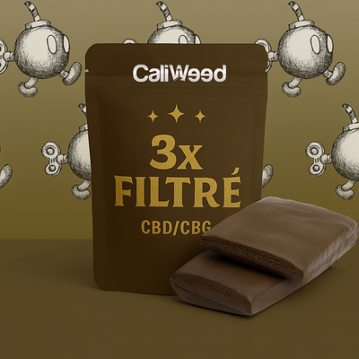 3x Filtré CBD 21% + CBG 23%