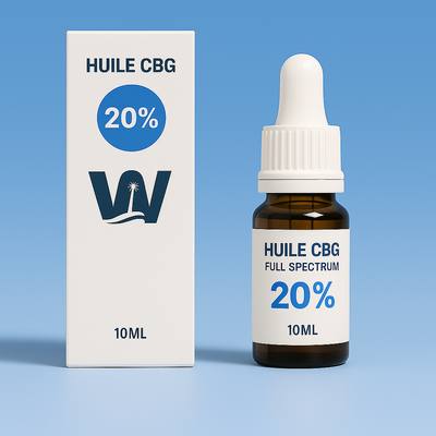 Huile de Chanvre CBG 20% + CBD 5%