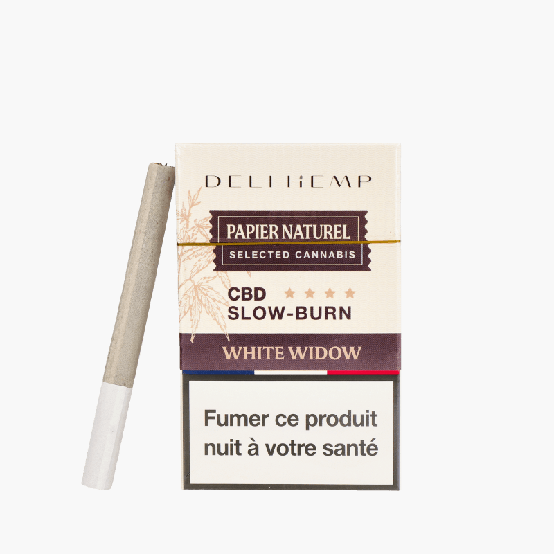 CBD-Zigaretten – White Widow – Langsam brennend