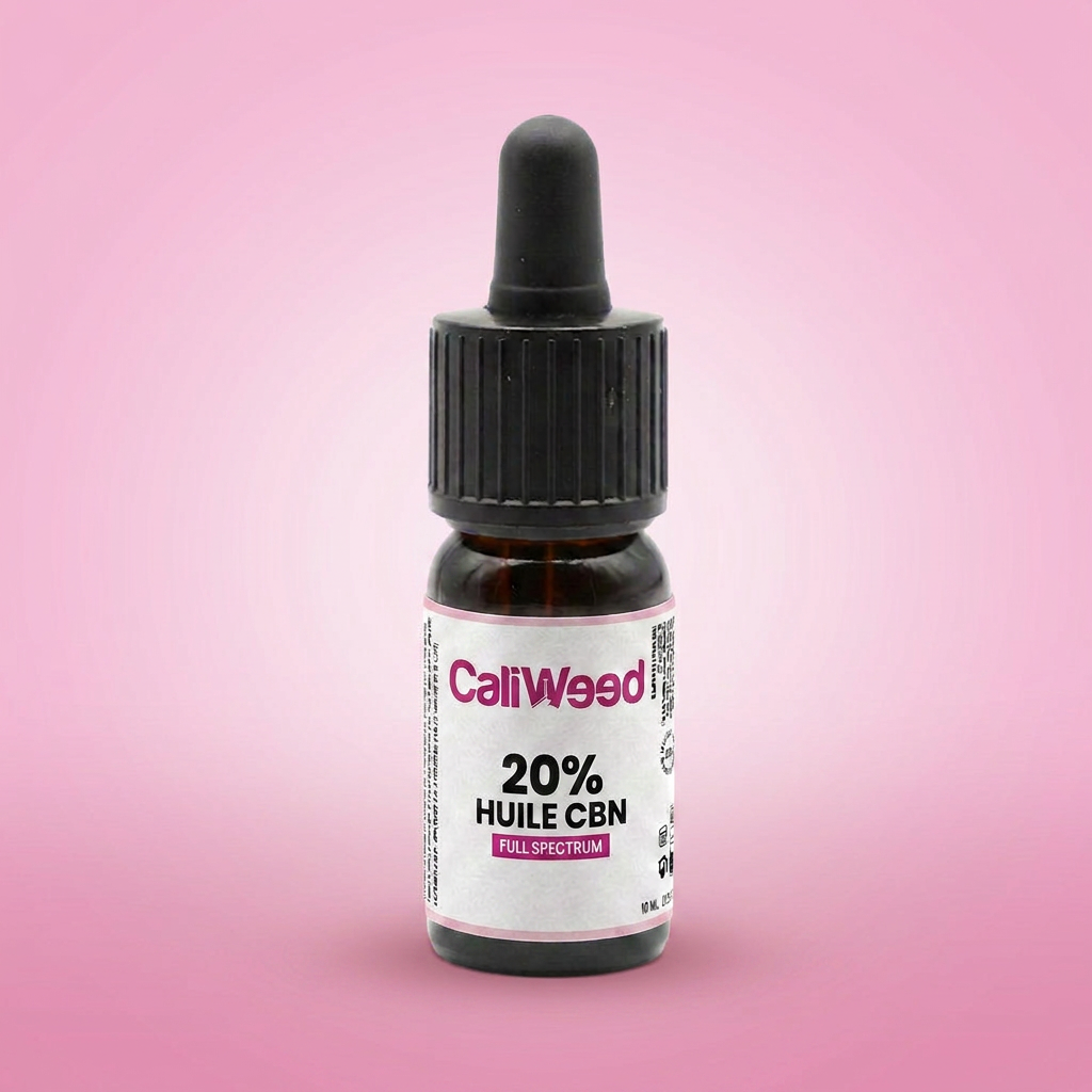 Óleo de sementes de cânhamo CBN 20% + CBD 5% + CBN 20% + CBD 5%.