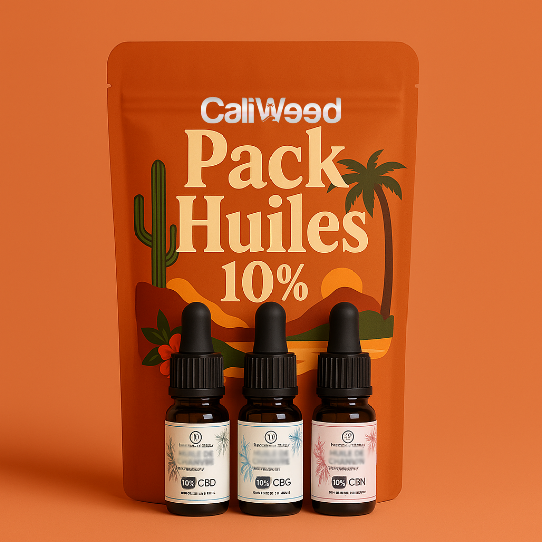 Pack découverte Huiles 10%