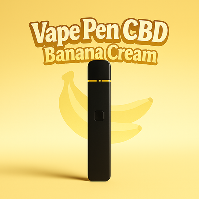 Vape Pen CBD Banana Cream | Cali-Weed Vape Pen CBD Banana Cream | Cali-Weed