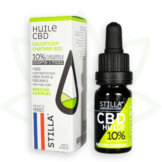 huile de cbd chanvre 10 pourcent 10ml full spectrum stilla france mafrenchweed 1