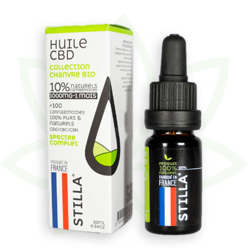 huile de cbd chanvre 10 pourcent 10ml full spectrum stilla france mafrenchweed 2