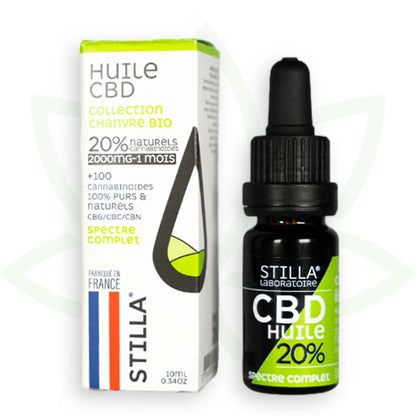 huile de cbd chanvre 20 pourcent 10ml full spectrum stilla france mafrenchweed 4