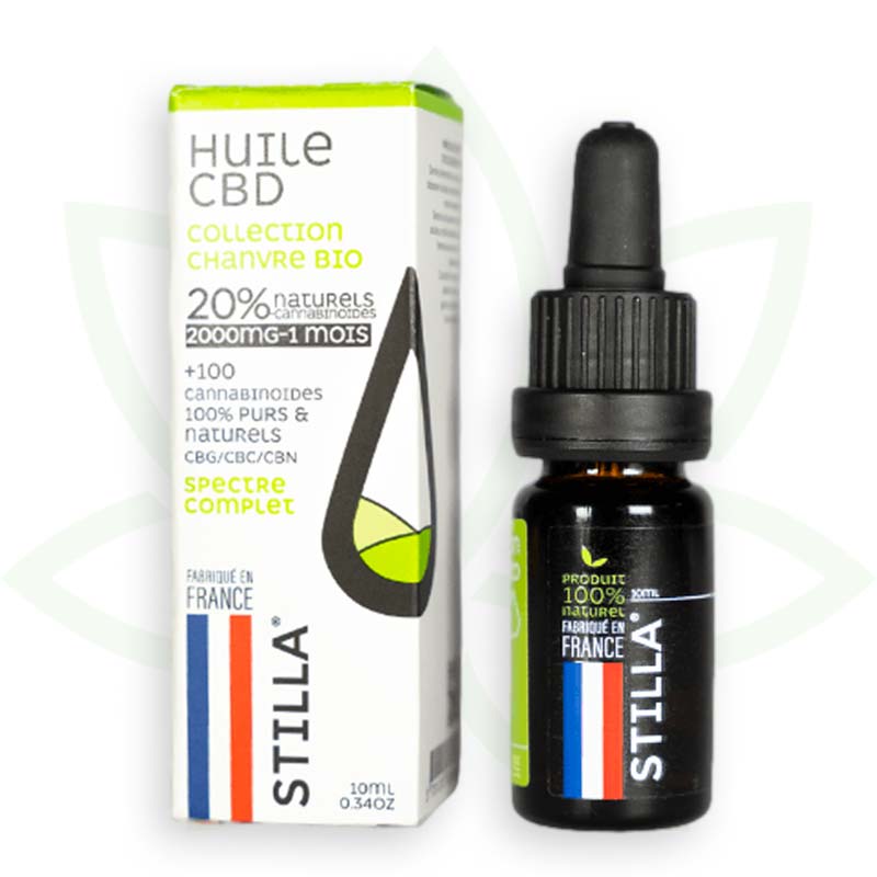 huile de cbd chanvre 20 pourcent 10ml full spectrum stilla france mafrenchweed 5