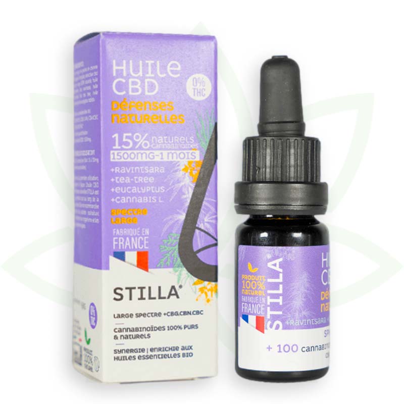 huile de cbd defenses naturelles 15 pourcent 10ml broad spectrum stilla france mafrenchweed 5