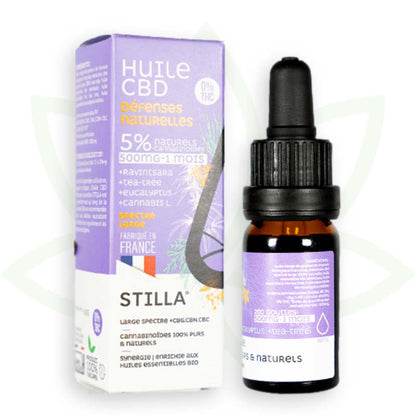 huile de cbd defenses naturelles 5 pourcent 10ml broad spectrum stilla france mafrenchweed 3