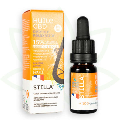 huile de cbd detente relaxation 15 pourcent 10ml broad spectrum stilla france mafrenchweed 5