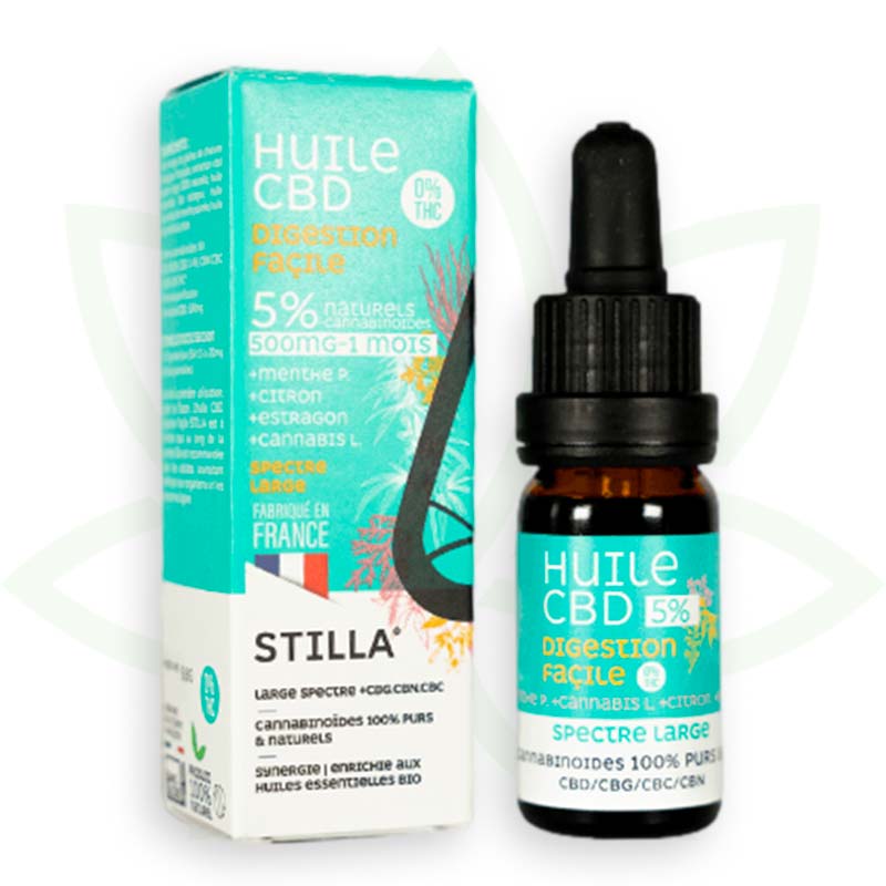 huile de cbd digestion facile 5 pourcent 10ml broad spectrum stilla france mafrenchweed 1