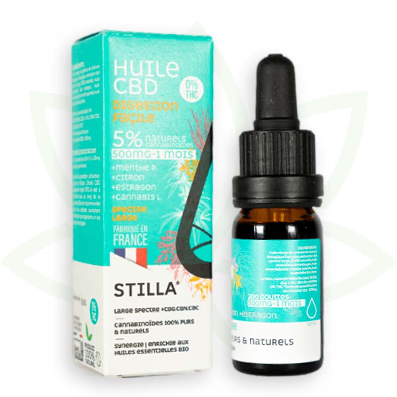 huile de cbd digestion facile 5 pourcent 10ml broad spectrum stilla france mafrenchweed 3