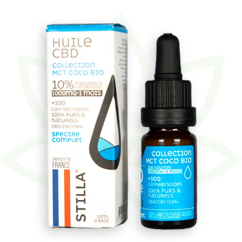 huile de cbd mct coco 10 pourcent 10ml full spectrum stilla france mafrenchweed 3