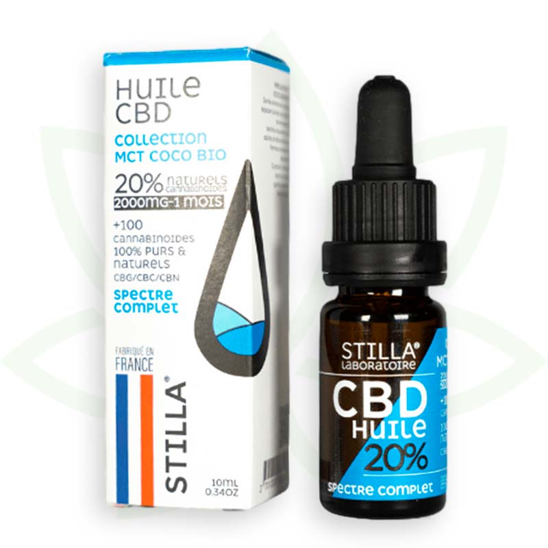 huile de cbd mct coco 20 pourcent 10ml full spectrum stilla france mafrenchweed 4