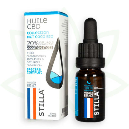 huile de cbd mct coco 20 pourcent 10ml full spectrum stilla france mafrenchweed 5