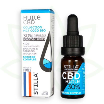 huile de cbd mct coco 30 pourcent 10ml full spectrum stilla france mafrenchweed 7