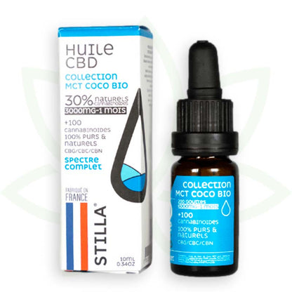 huile de cbd mct coco 30 pourcent 10ml full spectrum stilla france mafrenchweed 9