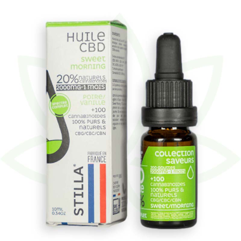 huile de cbd sweet morning 20 pourcent 10ml full spectrum stilla france mafrenchweed 6