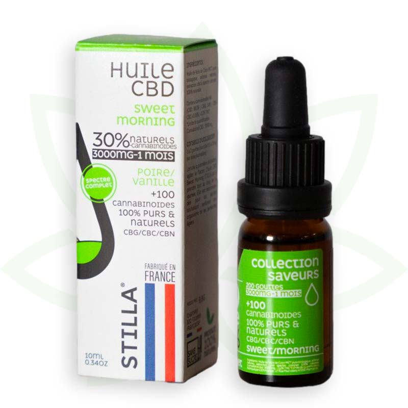 huile de cbd sweet morning 30 pourcent 10ml full spectrum stilla france mafrenchweed 9